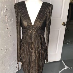BCBGeneration black and gold dress